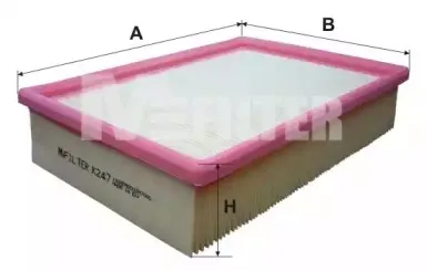 K 247 MFILTER Воздушный фильтр K 247 MFILTER Воздушный фильтр
